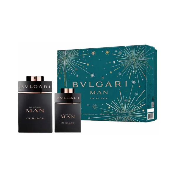 Bvlgari_Man_In_Black_Men_EDP_Set_60ML__15ML_EDP Bvlgari Man In Black Men EDP Set 60ML + 15ML EDP
