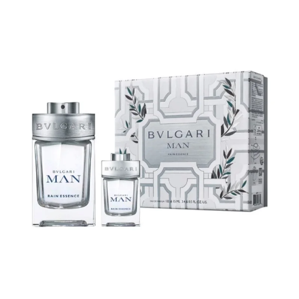 Bvlgari Man Rain Essence Men EDP Set 100ML + 15ML EDP