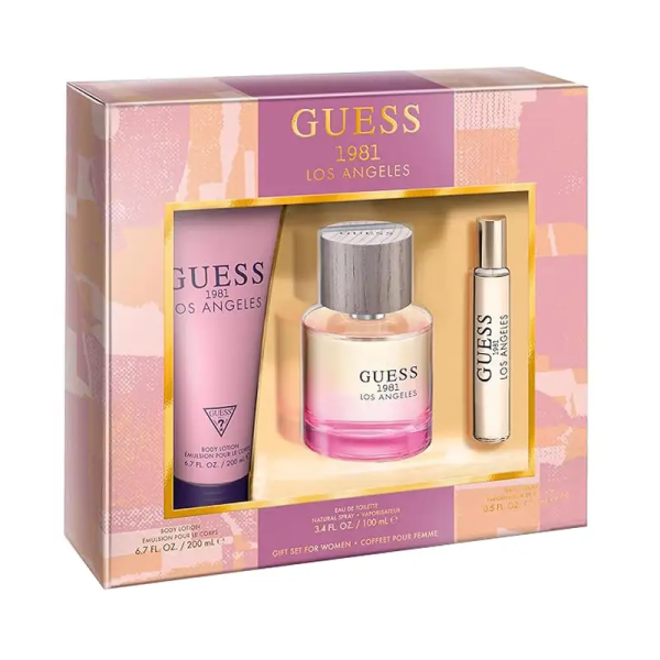 Guess_1981_Women_EDT_Set_100ML__200ML_Body_Lotion__15ML_2023_New_Body_Spray Guess 1981 Women EDT Set 100ML + 200ML Body Lotion + 15ML 2023 New Body Spray