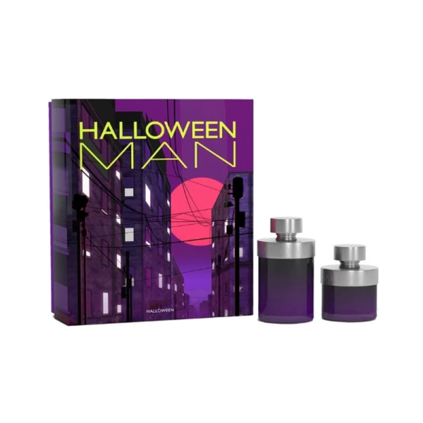 مجموعة J._Del_Pozo_Halloween_Man_Men_EDT_Set_125ML__50ML J. Del Pozo Halloween Man Men EDT Set 125ML + 50ML