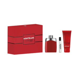 Mont Blanc Legend Red Men Travel Set EDP 100ML + 7.5ML + Shower Gel 100ML