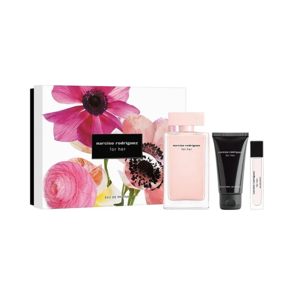 Narciso_Rodriguez_Bleu_Noir_Men_EDP_Set_100ML__Shower_Gel_50ML__10ML_EDP Narciso Rodriguez Bleu Noir Men EDP Set 100ML + Shower Gel 50ML + 10ML EDP